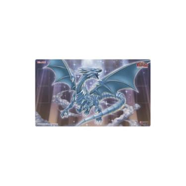 Imagem de Mouse pad dragão branco olhos azuis para tapete yugioh TCG versão coreana oficial