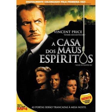 Imagem de DVD A Casa dos Maus Espiritos - Vincent Price - NBO