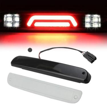 Imagem de KGGMGUG Terceira luz de freio compatível com Ford F250 F350 F450 F550 Rang B2300 B2500 B3000 B4000 Super Duty 1993-2016 Lanterna traseira de carga de montagem alta