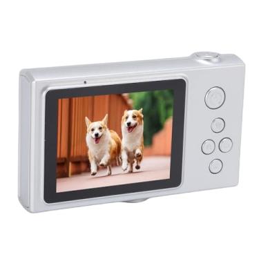 Imagem de Câmera Digital para Adolescentes, 50mp 1080p HD Focus AutoFocus Multi Digital Zoom Sem Espelho Câmera de Viagens Compacta Com Tela de 2,4 Polegadas para Casamento de Festas de