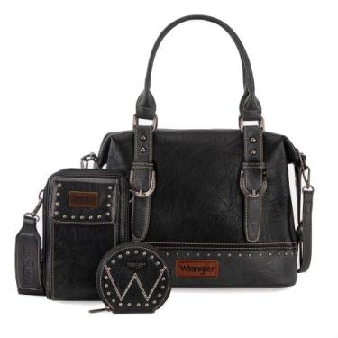 Imagem de Conjunto de bolsas Montana West Wrangler Doctor Bag para mulheres, 3 u