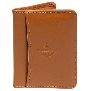 Imagem de Carteira Unissex Slim em Couro Artlux 975, Caramelo