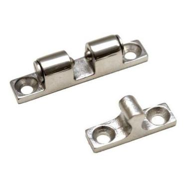 Imagem de Fechadura Trinco Prendedor Trava Portas De Pressão Inox - Abrolhos Náu