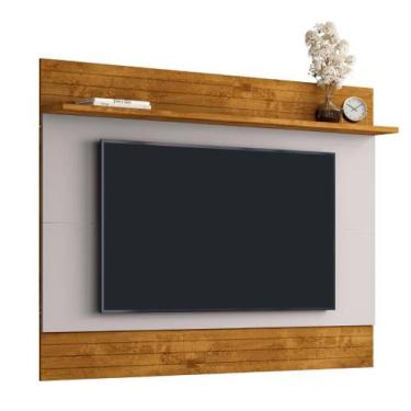Imagem de Painel para TV 75 Pol Icaraí Naturalle Off White Bechara - Móveis Bech