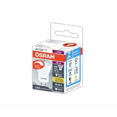 Imagem de Kit 05 lampadas led par11 dim 3,5w 2700k 300lm gu10 osram