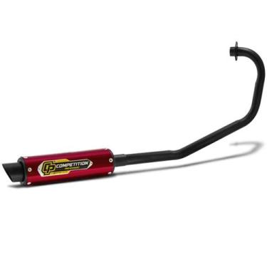 Imagem de Escapamento pro tork competition curva preta titan 150 ks/es 2004/08, 