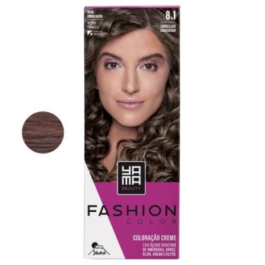 Imagem de Coloração Yama Fashion Color Tintura Tinta Cabelo Creme Mini Kit 8.1 L
