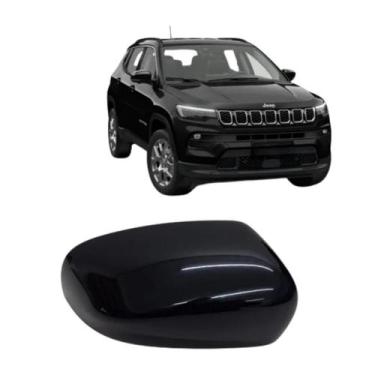 Imagem de Capa Retrovisor Compass 2017 a 21 Toro 16/21 Black Piano LD - Blawer