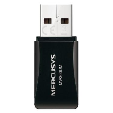 Imagem de Adaptador Usb Wireless Mercusys Mw300um 300mbps Mini