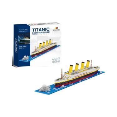 Imagem de Navio De Cruzeiro Titanic De Luxo Para Crianças, Blocos De Construção,