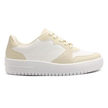 Imagem de Tenis Vizzano Plataforma Casual Ref 1389.101.7286 Branco/branco Off 035