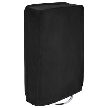 Imagem de playvital Capa Protetora Vertical Para Ps5 Slim Digital Edition (Novo Design Menor), De Nylon À Prova D'Água Console - Preta