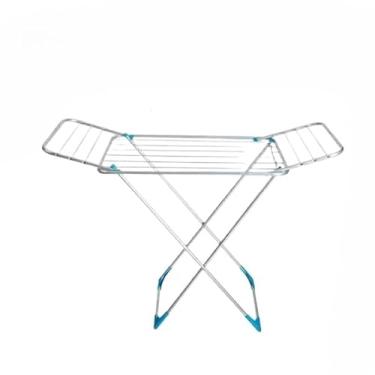 Imagem de Varal De Chao Aluminio Com Abas Resisente 160CM Grandevaral de chão