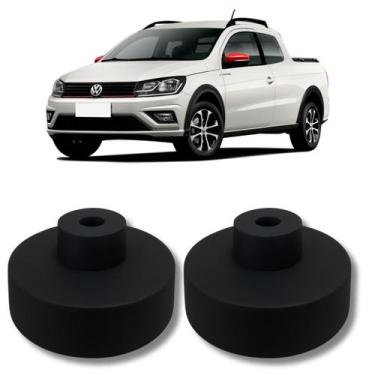 Imagem de Kit Calço De Mola Traseiro 3,5cm Saveiro G5/... - Borfix