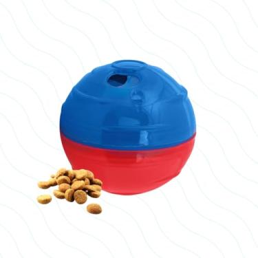 Imagem de Bola De Brinquedo Petisqueira Para Brincar Pet Games Comedouro Para Cachorro e Gato Pet Ball(PP (8CM))
