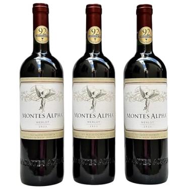 Imagem de Vinho Montes Alpha Merlot | Kit Com 3 Garrafas | Oferta