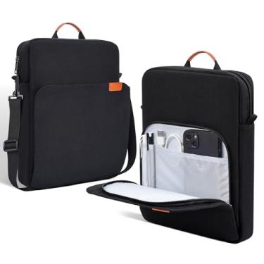 Imagem de CaseBuy 12.9 13 Polegadas Ipad Pro Sleeve Case Bolsa De Ombro Para Novo Ipad Pro M4 De 13 Polegadas E Ipad Air M2 2024 Magic Keyboard, Ipad Pro 12.9 Pol., Bolsa De Transporte Para Tablet Resistente