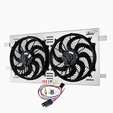 Imagem de EGINCOOLER Capa de ventilador + kit de relé de termostato para Ford F150 F250 F350 Lobo Expedition 4.2 4.6 5.4L V8