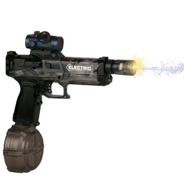 Imagem de Pistola de Água Elétrica Zoop Toys, Recarregável, Alcance 10m, Alta Pressão