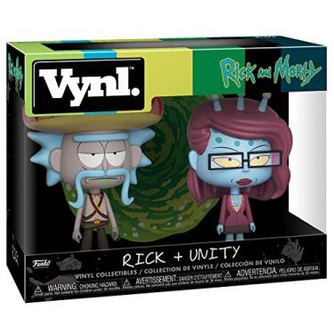Imagem de 2 Bonecos Rick e Morty Rick de Sombrero e Unity Vynl Funko
