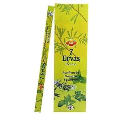Imagem de Incensos 7 Ervas para Limpeza Energética, Kit com 25 Unidades, Harmonia Natural