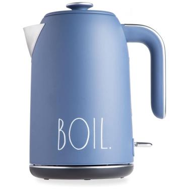 Imagem de Chaleira Elétrica 1.7L com Desligamento Automático e Proteção de Fervura, 110V, Rae Dunn, Azul