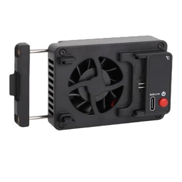 Imagem de Bewinner Fã de Resfriamento da Câmera Inteligente para ZV E10/A7 IV/FX3, R5/R6, X T5, Z6II, Controle de Temperatura Automática, Ventilador Turbo Silencioso, Prevenção de Superaquecimento