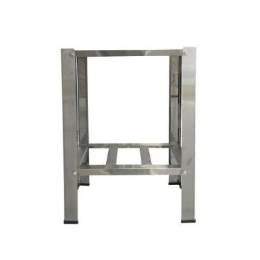 Imagem de Mesa Bancada Em Aço Inox Cavalete De Apoio Para Forno Fcsb Profissiona