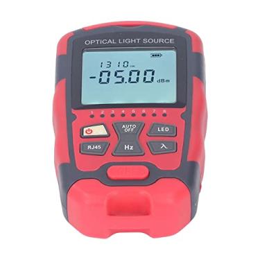 Imagem de Medidor De Energia De Fibra Óptica Comprimento De Onda Duplo 1310nm 1550nm Fibra Óptica Fonte De Luz RJ45 Linha Encontrar