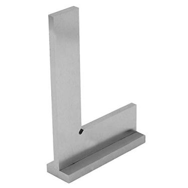 Imagem de Dioche Régua de ângulo Reto de 90 Graus de Alta Precisão Com Assentos para engenheiros? Construção de Aço Carbono para Precisão Em Tarefas de Montagem e Medição (Nível 2 100x70)