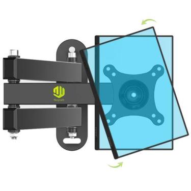 Imagem de Suporte de montagem em parede para Echo Show 15/21 Nuyoah com rotação 