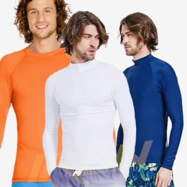 Imagem de Camiseta Manga Longa Proteção Solar UV Térmica Masculina 248 - IRON, A