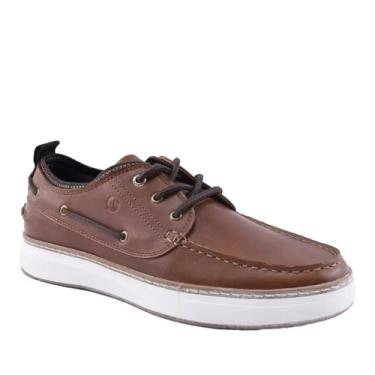 Imagem de Sperry Moc Neo masculino náutico, azul-marinho, tamanho 41, Marrom, 42
