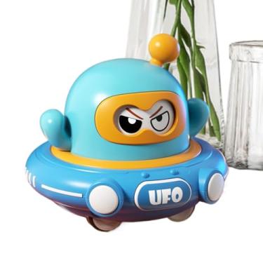Imagem de Rrlihjgu Saucer Toy, Brinquedo Inercial De Disco De Desenho Animado Divertido, Actividades Exterior Para Jardim Quarto Crianças Meninos Playground Interior Chão Aniversário
