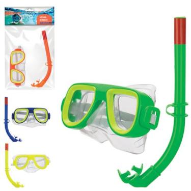 Imagem de Kit de Mergulho Snorkel p/ Crianças Máscara de Alta Resistência - arts