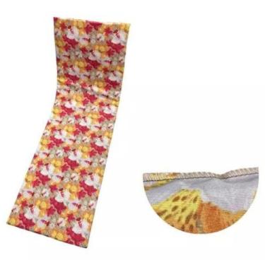 Imagem de Colchão Almofada Espreguiçadeira Dupla-face Flor Impermeavel - DreamIn