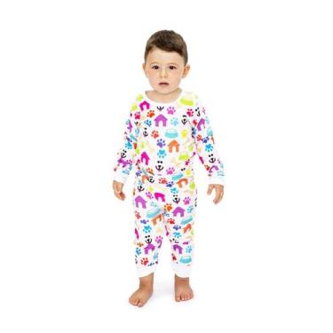 Imagem de Pijama Body Baby Longo Alegria - Alegria de Montar, 1 ano