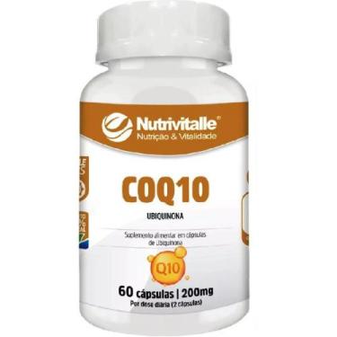 Imagem de Co q10 200mg 60 cápsulas nutrivitalle