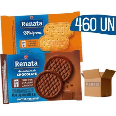 Imagem de Biscoito Em Sache Renata Chocolate E Maizena - 460 Und
