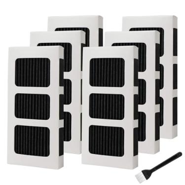 Imagem de Zyxor Substituição do filtro de ar da geladeira Paultra2 compatível com Frigidaire Pure Air Ultra II, Pureair Ultra 2, Electrolux Part 242047805, 5303918847, EAP12364179, pacote com 6