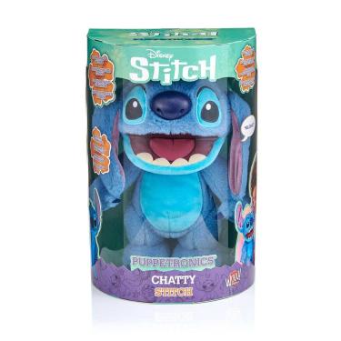 Imagem de Pelúcia Interativa Stitch (Fantoche) com Som - Stitch Wow