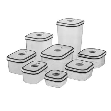 Imagem de Conjunto de Potes Herméticos Electrolux 8 Unidades