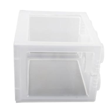 Imagem de aqxreight Peixes Acrílicos Compactos para Betta e Design Elegante de Camarão Seguro e Conveniente para Qualquer Animal de Estimação (Transparente comum)