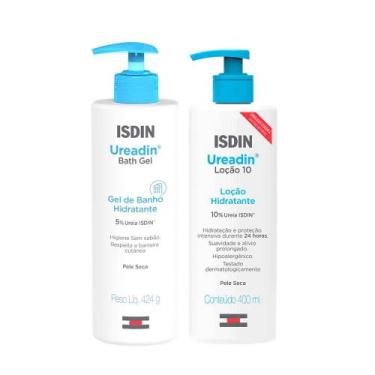 Imagem de Isdin Kit  Gel de Banho Ureadin 424g + Loção Hidratante Ureadin 400ml,