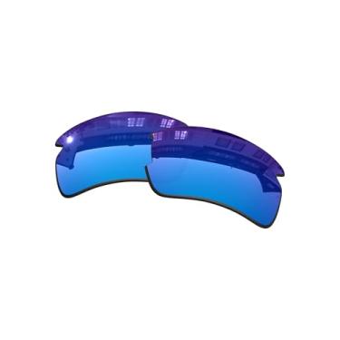 Imagem de OOWLIT Lentes de substituição compatíveis com óculos de sol Oakley Flak 2.0 XL OO9188, Gelo, One Size