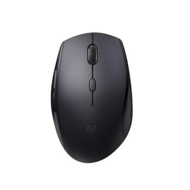 Imagem de Mouse Sem Fio MS400 DPI Ajustavel 6 Botões e Clique Silencioso Preto Multi (Multilaser) - MO381 MO381
