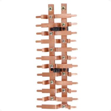 Imagem de Barramento Central Bifásico Padrão Cemar 100A para 24 Circuitos - Zath