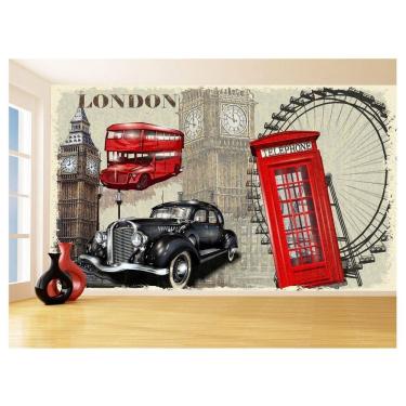 Imagem de Papel De Parede Cidade Antiga Londres Telefone 3,5M Cda70