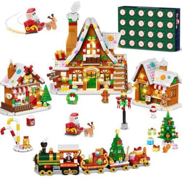 Imagem de Calendário do Advento INSOON Gingerbread House Building Set 2025