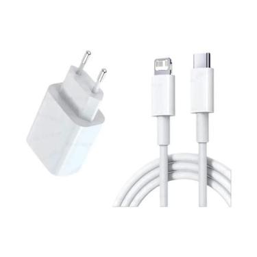 Imagem de Carregador Rápido USB C De 20W Para iPhone 16 15 14 13 12 11 8 plus Ac